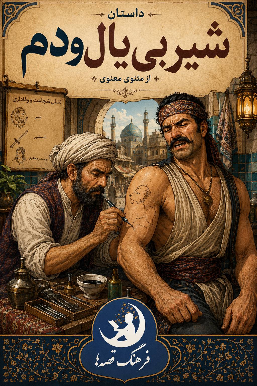 شیر بی یال و دم